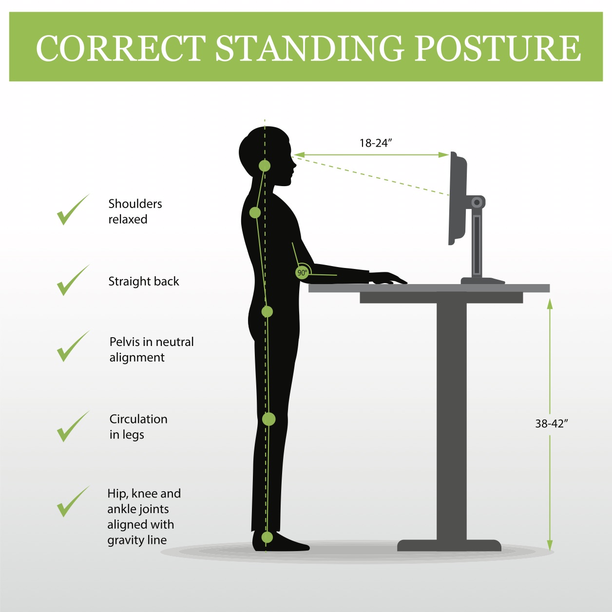 Standing Desk Posture Tips Dr Miki Humphrey Chiropractor Blog
